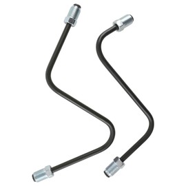 Carbhub Front Brake Tube Caliper to Flex Hose Compatible with Toyota Tacoma 2005 2006 2007 2008 2009 2010 2011 Left and Right Set Replaces Parts Number 47317-04050 47318-04110 4731704050 4731804110