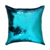San Tungus Teal And Light Purple Mermaid Pillow Cushions,18"x18" Reversible