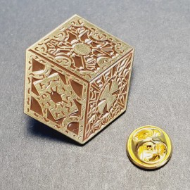 Hellraiser puzzle box cube enamel pin - Pinhead Cenobites Horror Clive Barker