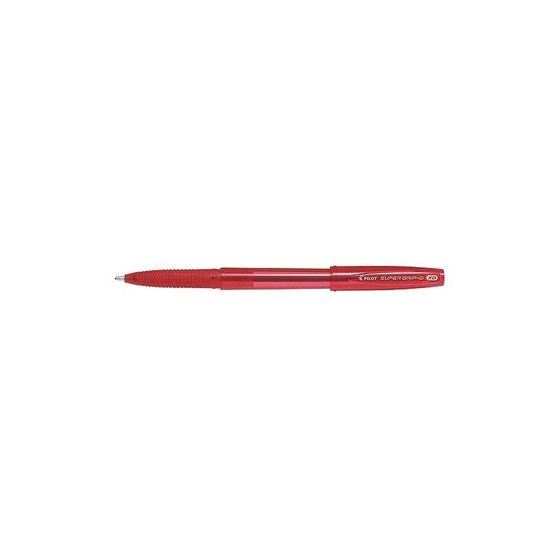 PILOT 6 Super Grip G Extra Wide Tip Ballpoint Pens