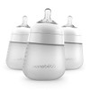 Nanobebé, Biberón de Silicón, 270 ml./ 9Oz., 3 Pack, Color