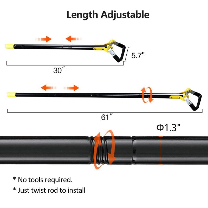 DonSail Hoe Garden Tool -Scuffle Garden Hoes for Weeding Gardening