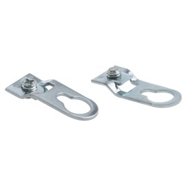 Zangc Aluminum Alloy Photo Frame Hangers Hooks with Screws D Ring Picture Hangers Picture Hangers for Frames Frame Hanging Hardware 20PCS