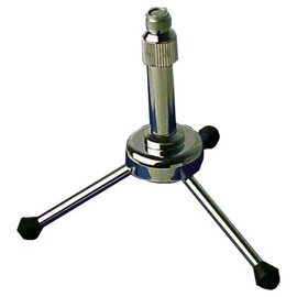 Soundlab Microphone Desk Stand, Chrome