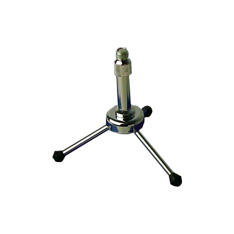 Soundlab Microphone Desk Stand, Chrome