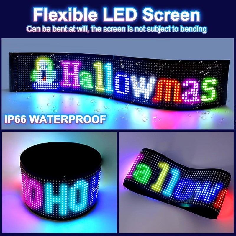 Set of 2 LED Eyes for Truck and Car, 37