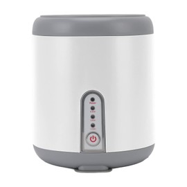 Agitador de Biberones, Carga USB Mezclador Inteligente de Fórmula para Bebés Calentador de Biberones Mezclador de Leche Automático de 3 Velocidades Batidor de Biberones Eléctrico para(Blanco)