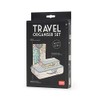 Legami - Travel Organiser Travel Bag with Map Print, Pack