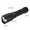 Camping Flashlight XHP160 Outdoor LED Torch USB Charging Ultra Bright