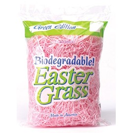 R.J. Rabbit Premium Biodegradable Pastel Pink Easter Grass 2 oz #1297CA