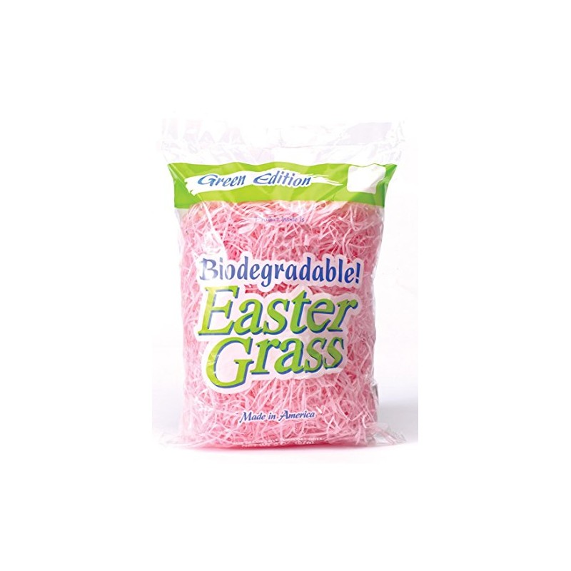 R.J. Rabbit Premium Biodegradable Pastel Pink Easter Grass 2 oz