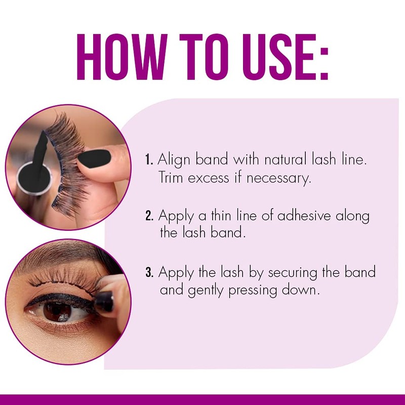 DUO Quick-Set Strip Lash Adhesive - Dark Tone, Quick-Drying, Long-Lasting,