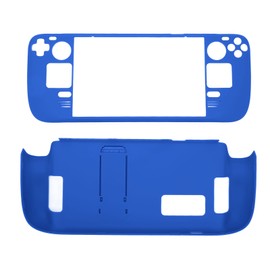 Kickstand Case for Steam Deck Hands Free Full Protection Fingerprint Proof Protective Case for Steam Deck Jewelry Blue