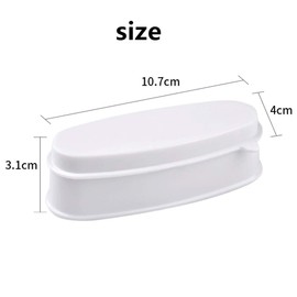 Dipping Powder Tool Kit with French Nail Dipping Powder Container Tray Nail Dust Brush Nail Files Buffer Block and Nails Dip Powder Nail Art