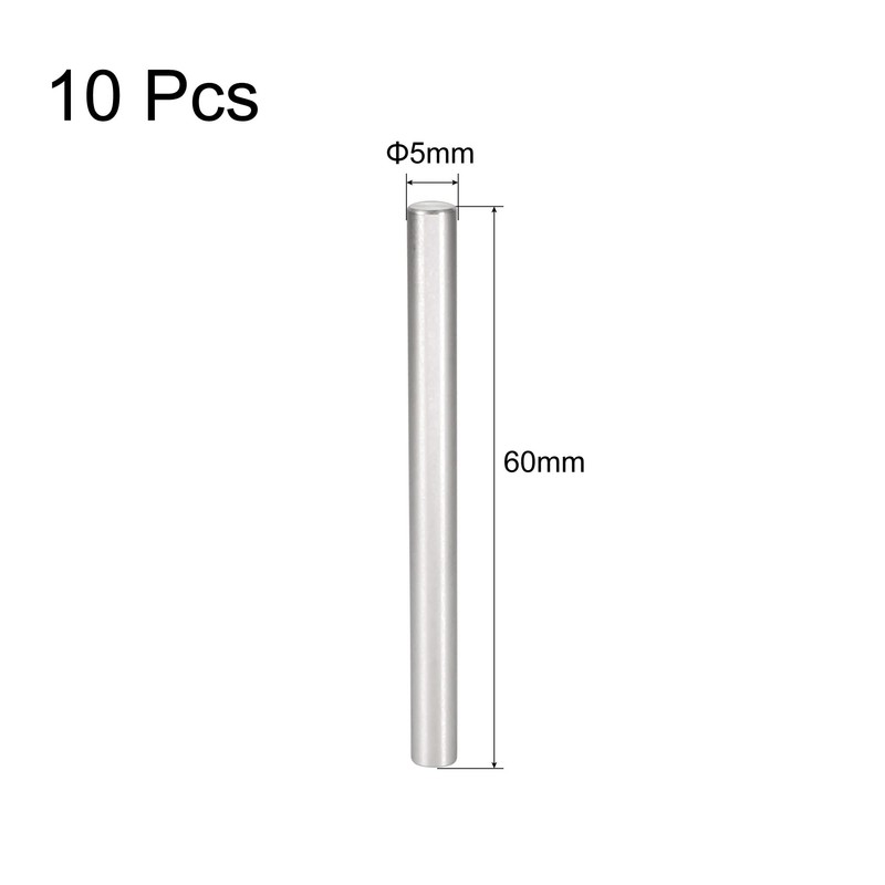 sourcing map 10 Pcs Stainless Steel Fixing Pin 304 mm