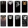 8 Pack Neck Gaiter Skull Motorcycle Face Mask for Men