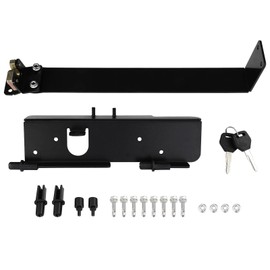 ECCPP Truck Bed Storage Box Compatible For Ford For F-250 Super Duty 1999-2016, For Ford For F-350 Super Duty 1999-2016 Passenger Side Lockable Lid, truck toolbox with Lock, Black