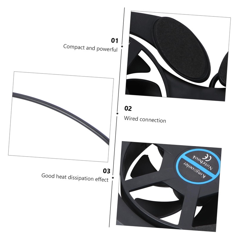 SHINEOFI Notebook Cooler Portable Cooling Laptop Stand Computer