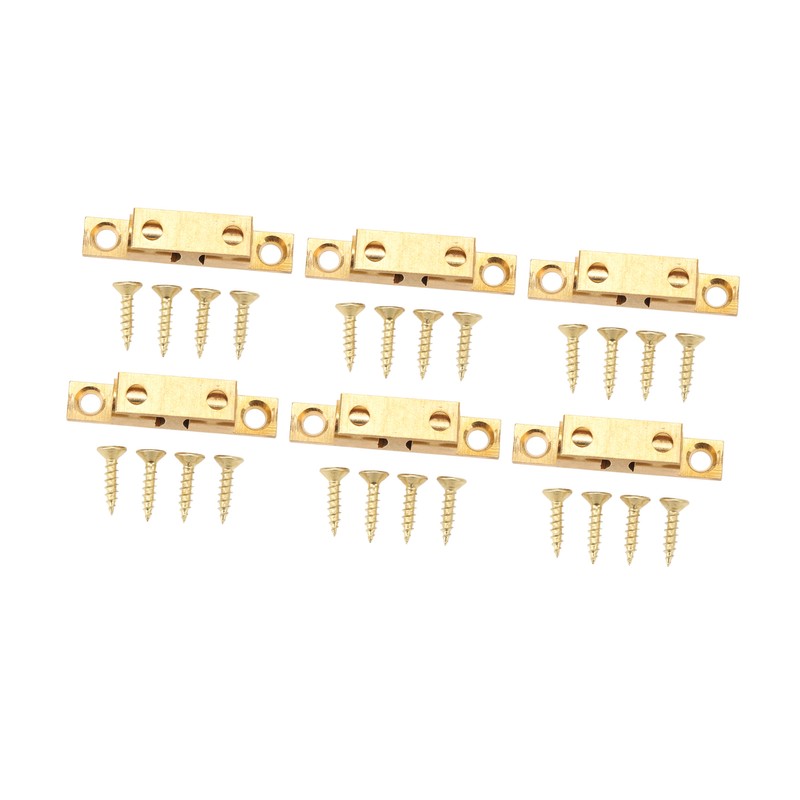 6 Set Cabinet Door Catch Brass Cabinet Door Closet Ball