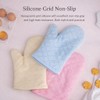FORBAKE Heat Resistant Oven Mitts, 2-Pack (Individually Wrapped), Quilted Cotton