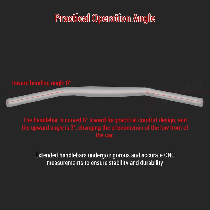 31.8MM Mountain Bike Handlebar Aluminum Alloy Bicycle Riser Handlebar 30MM