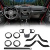 12pcs Full Set Interior Decoration Trim Kit