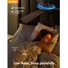 OPONL 42 Inch Black Ceiling Fan with Light with Remote