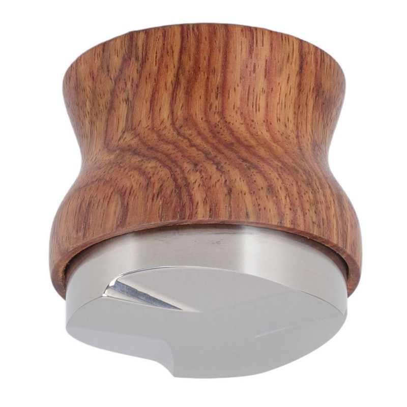 Coffee Distributor Stainless Steel Rosewood Coffee Tamper Leveler for Coffee