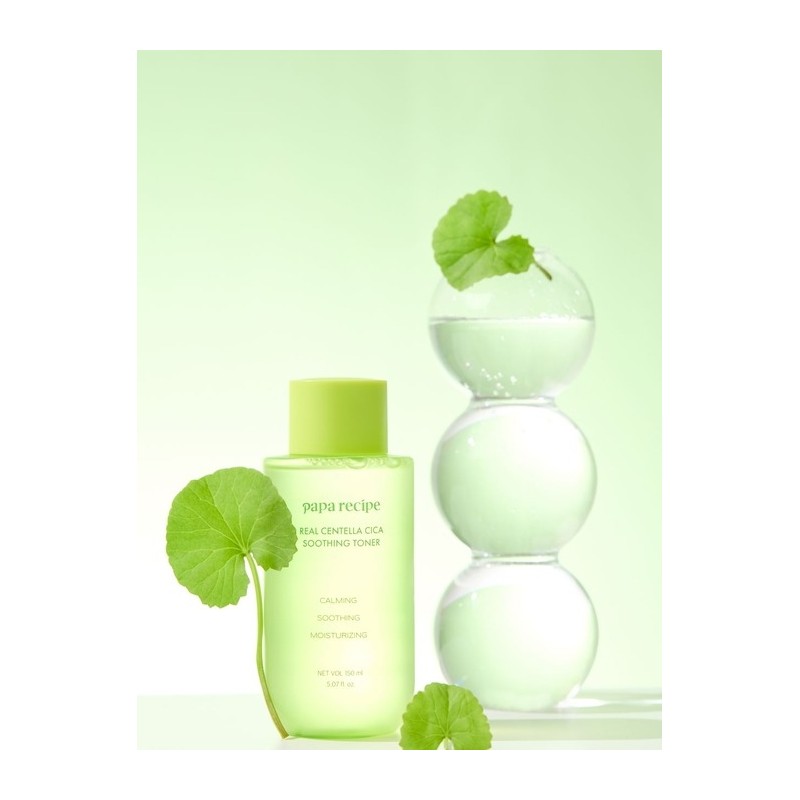 Papa Recipe Real Centella Cica Soothing Toner 150ml / 리얼