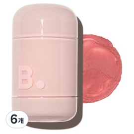 Banilaco Romantic Blush Lip & Cheek 3.7g, 08 A Little Comb, 6 pcs / 바닐라코 로맨틱 블러쉬 립 앤 치크 3.7g, 08 어 리틀 빗, 6개