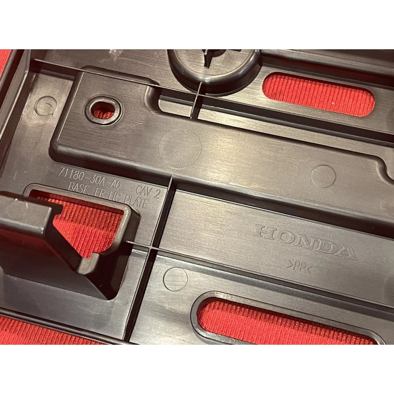 Honda 2023-2025 GENUINE HONDA ACCORD 4 DOOR FRONT LICENSE PLATE