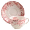 Johnson Brothers Strawberry Fair Pink Cup & Saucer