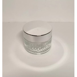 Meliars Envase Pomadera Cristal 30 Grs Deluxe (50 Piezas)
