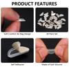20 Pairs Eyeglass Nose Pads, Comfort Soft Silicone Glasses Nose