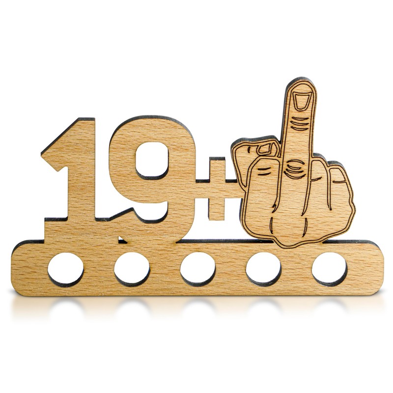 Munera Design - Funny 20th Birthday Money Gift Wooden
