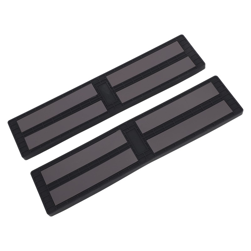 2PCS Stove Top Shelf Silicone Spice Rack Magnetic Back 2