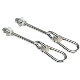 Little Duck Bear Swing Hooks 160 mm 'Through' (Pair) M12 To Hang Swing Accessories From.