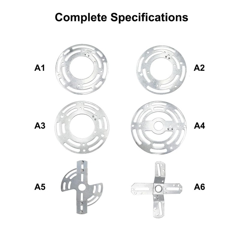 Flexible Pendant Light Crossbar Kit, Ceiling Light Mounting Plate Fixture