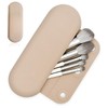 Estuche para Brochas de Maquillaje de Silicona