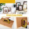Tuntwcc Picture Frame Stapler with 2000 Refill Points, Point Drivers