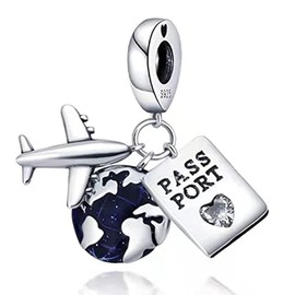 LNQOBU Charms Pendant, 925 Silver, for Women’s Bracelets and Necklaces, Butterfly Charms Pendant, Music Charms, Bead Charms for Women, Sterling Silver