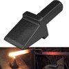 Blacksmith Anvil Hardy Tool 3/4 Inch Shank Cutter Black
