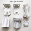 Vokowin 38mm Roller Blind Spares With Metal Bracket & Bead