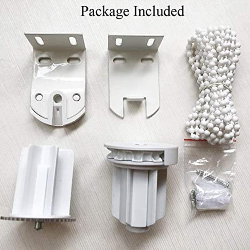 Vokowin 38mm Roller Blind Spares With Metal Bracket & Bead