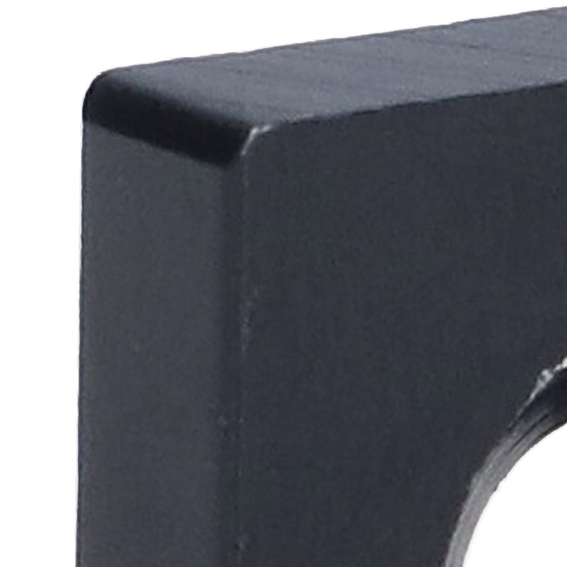 10Pcs Profile End Caps Aluminum Alloy Single Hole Cover Plate