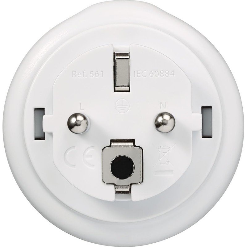 Go Travel AUS - EU Travel Adapter, White