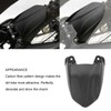 Motorcycle Rear Fenders, Carbon Fiber Pattern Mudguard Protector Compatible with