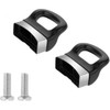 Sndperiexam 2Pcs Black Replacement Handles for Pots, Metal Pressure Pan