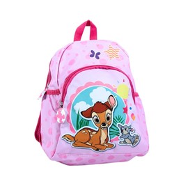 mybagstory - Backpack - Bambi - Pink - Children - School - Nursery - School Bag Girls - Size 28 cm - Adjustable Straps - Gift Idea, Blue, 28.5 cm, blue