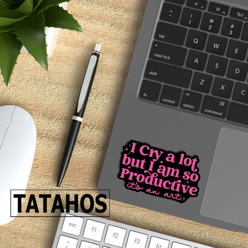 (3Pcs) I Cry A Lot But I Am So Productive